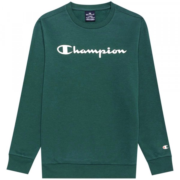 Champion Crewneck Sweatshirt Kids Kinder Rundhalspullover Teal Green (TEL)