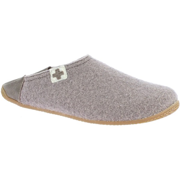 Living Kitzbühel Slipper Babouche & Kreuz Unisex Hauspantoffeln Grau (Elefant)