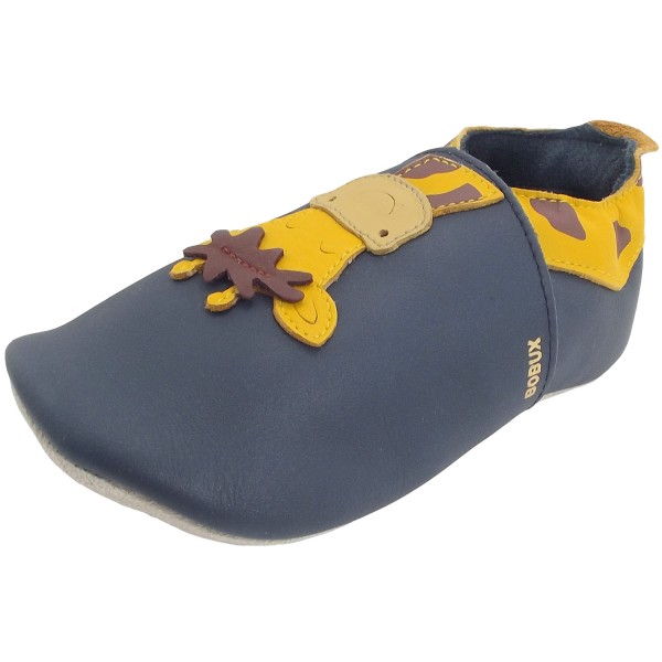 Bobux Giraffe Kleinkinder Krabbelschuhe dunkelblau (navy)