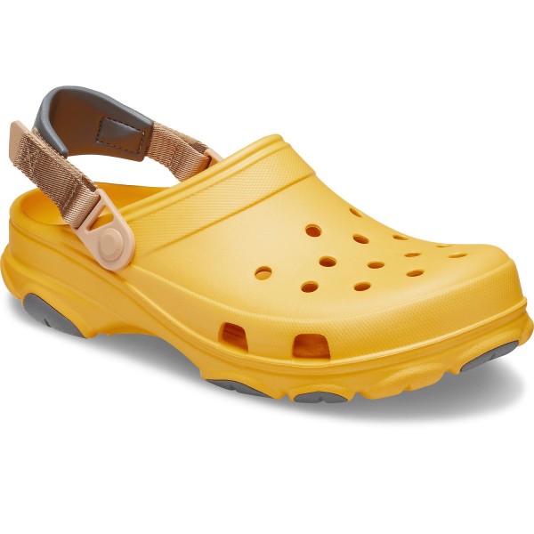 crocs yellow clogs