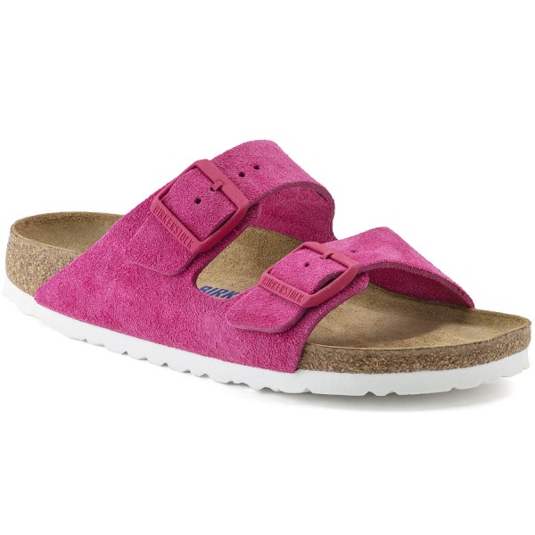 Birkenstock Arizona Weichbettung Damen Sandale Fuchsia Tulip