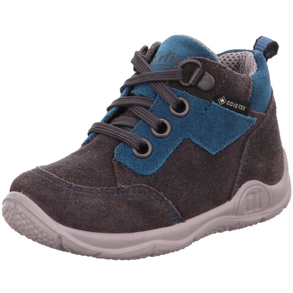 Superfit Gore-Tex Universe Kleinkinder Lauflernschuhe Braun/Blau