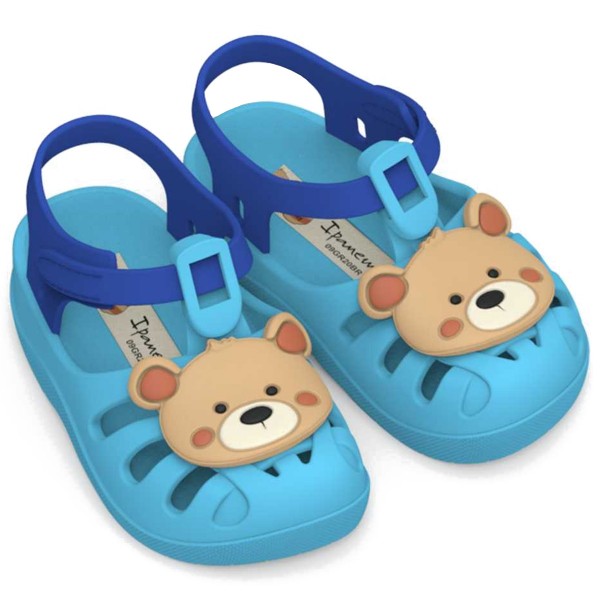 Ipanema Summer Baby Kleinkinder Badesandale Türkis/Blau (Blue/Blue)