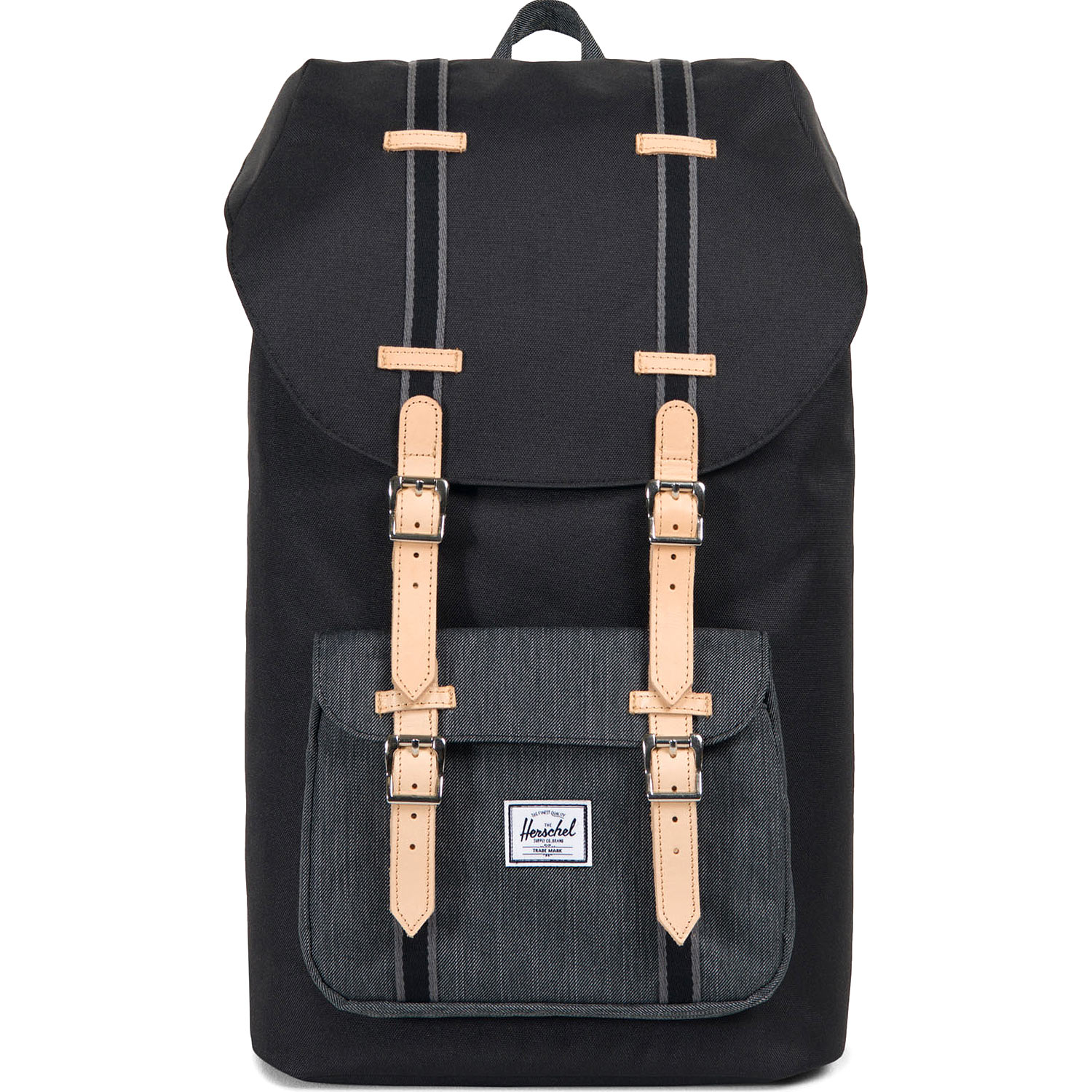 herschel little america backpack black