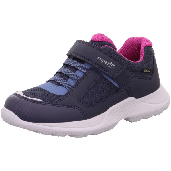 Superfit Gore-Tex Rush Mädchen Wasserdichte Sneaker Blau/Rosa