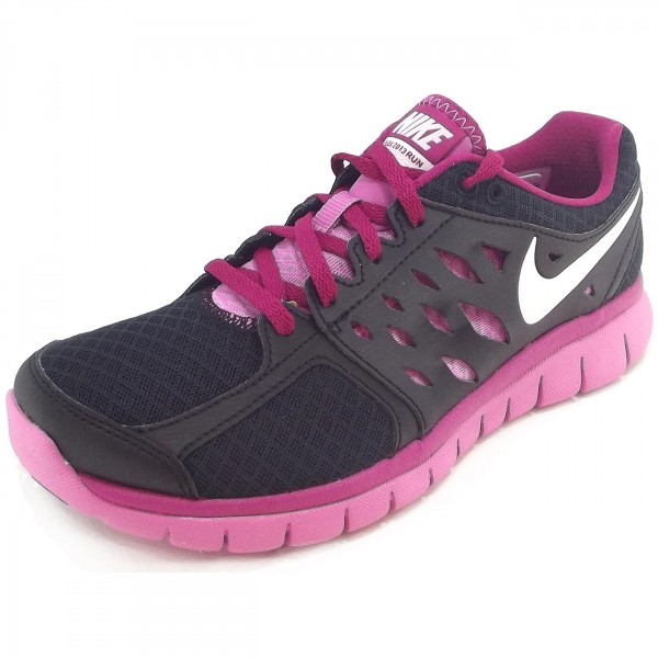 Nike Flex 2013 Run Women Womens Running Shoes blackviolet NIKE WMNS Sneaker NIKE FLEX RUN FEEL | shoes | Sportschuhe