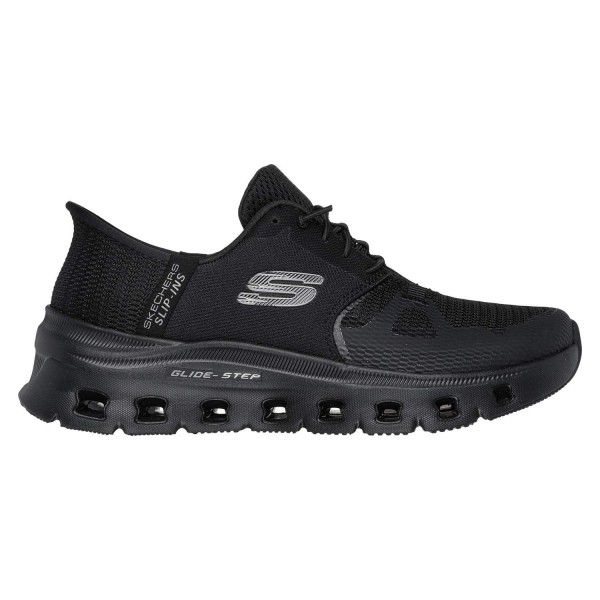 Skechers - Slip-ins - Glide-Step Pro - Damen Komfort-Sneaker zum Reinschlüpfen - Schwarz (Black)