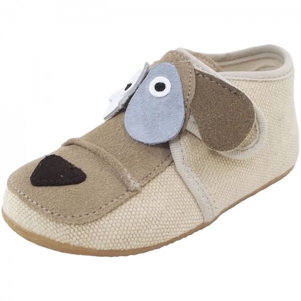 Living Kitzbühel 3311 Blue Eye Dog Child Slippers beige Living Kitzbühel 3313 Dinosaurier Child Slippers marine