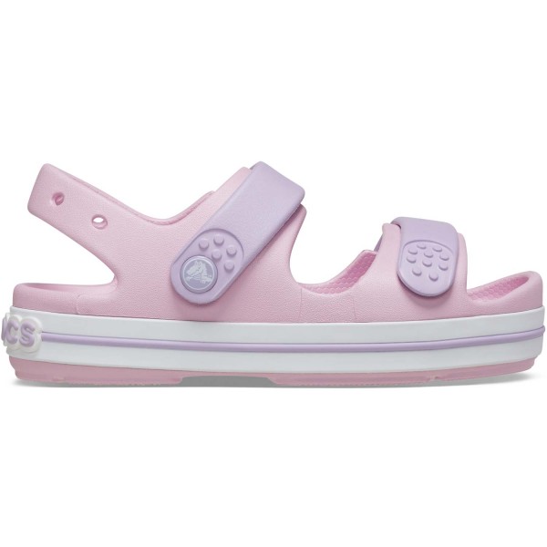 Crocs Crocband Cruiser Sandal Toddler Mädchen Aqua-Sandale Rosa/Lila (Ballerina/Lavender)