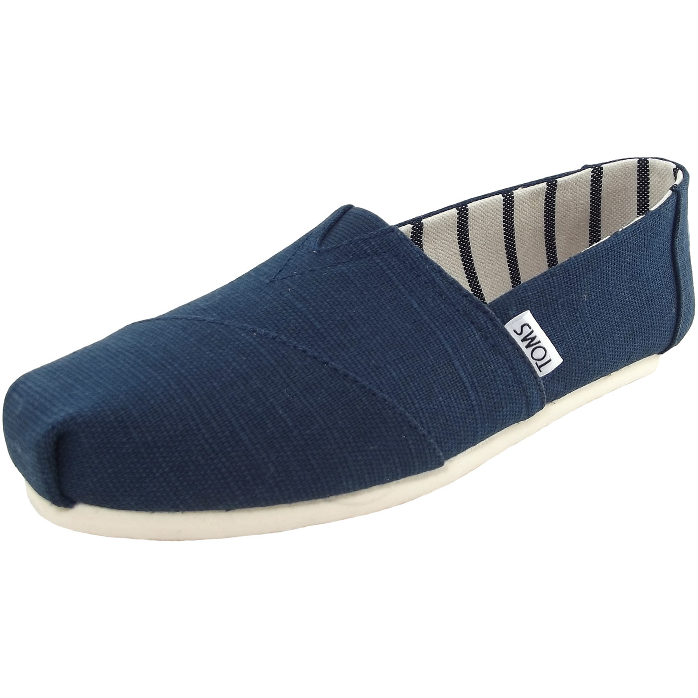 toms majolica blue heritage canvas