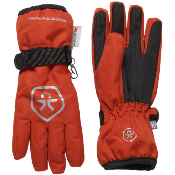 Color Kids Waterproof Gloves Kinder Wasserdichte Ski-Handschuhe Orange (Potters Clay)
