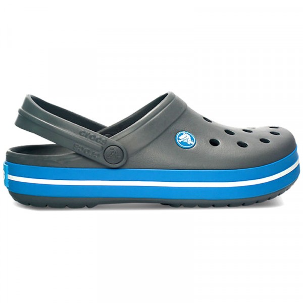 crocs crocband charcoal ocean