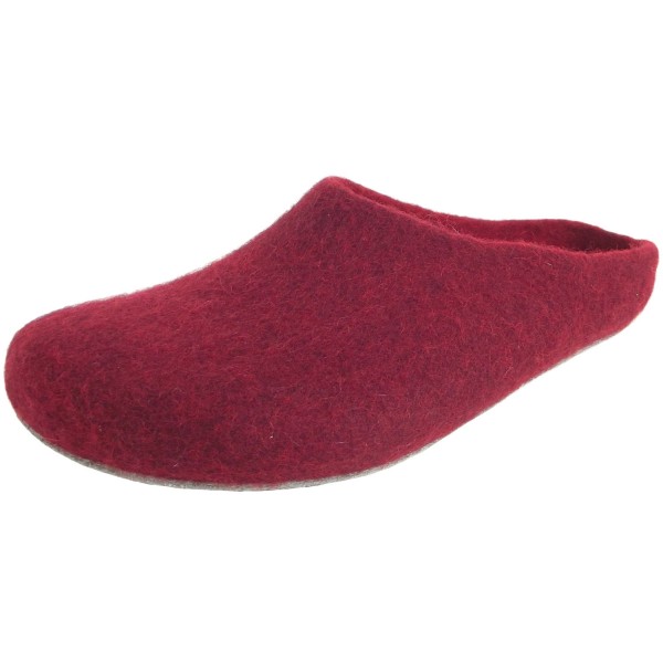 Stegmann Magicfelt 701 Damen Wollfilz-Pantoffel weinrot (chianti)