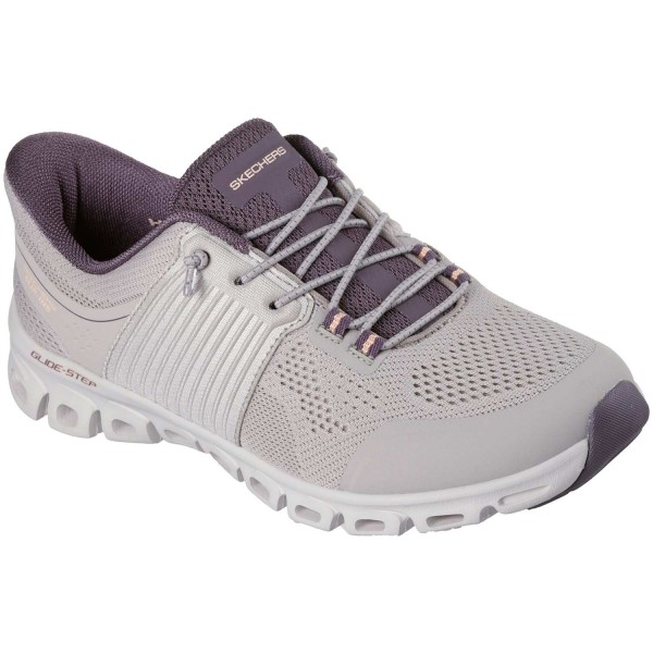 Skechers - Slip-ins - Glide-Step - Stargate - Damen Komfort-Sneaker zum Reinschlüpfen - Dark Taupe