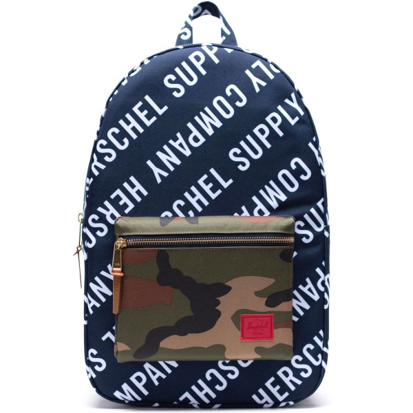 Herschel Settlement Unisex Rucksack roll call peacoat/woodland camo