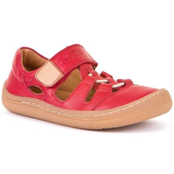 Froddo Barefoot Sandal Kinder Barfuß-Sandale Rot (Red)