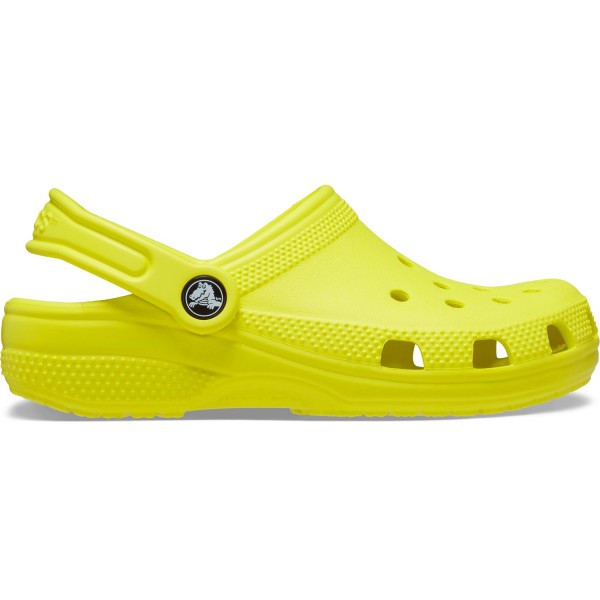 Crocs Classic Kids Kinder Komfort-Clogs Neongelb (Acidity)