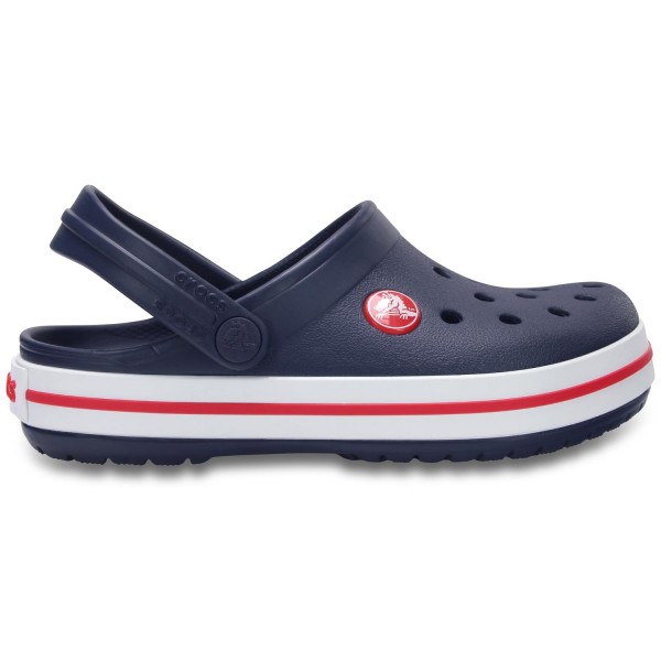 Crocs Crocband Kids Kinder Sportive Clog-Sandalen Dunkelblau (Navy/Red)