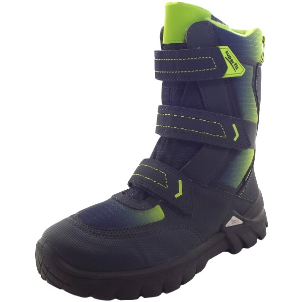 Superfit Gore Tex Pollux Boy Winter Boots dark bluelime (blaugruen) Details about Superfit Gore Tex Boys Winter Shoes Winter Boots Insulated Boots Baby Shoes