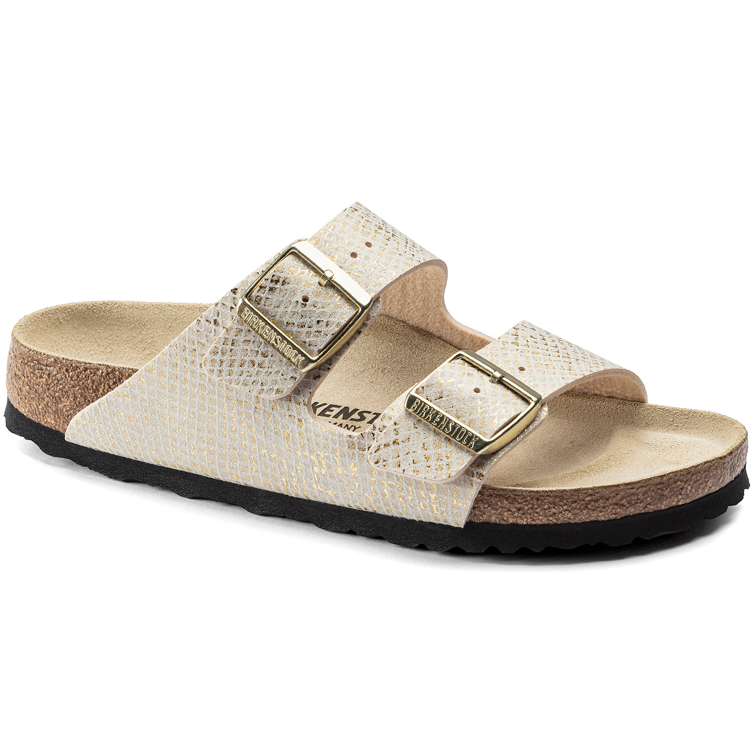 birkenstock arizona python