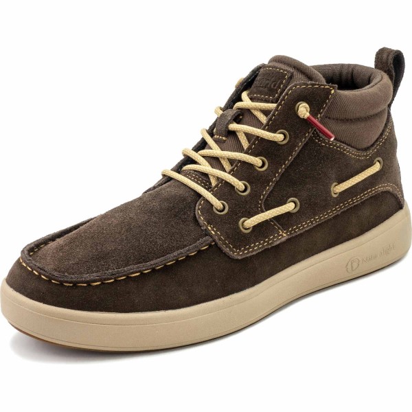 Natural World - Cerler - Herren Wasserdichte Stiefelette - Dunkelbraun (Marrron)