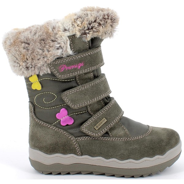 Primigi GoreTex Frozen GTX Mädchen Winterstiefel Olivgrün Winterstiefel & Moon Boots