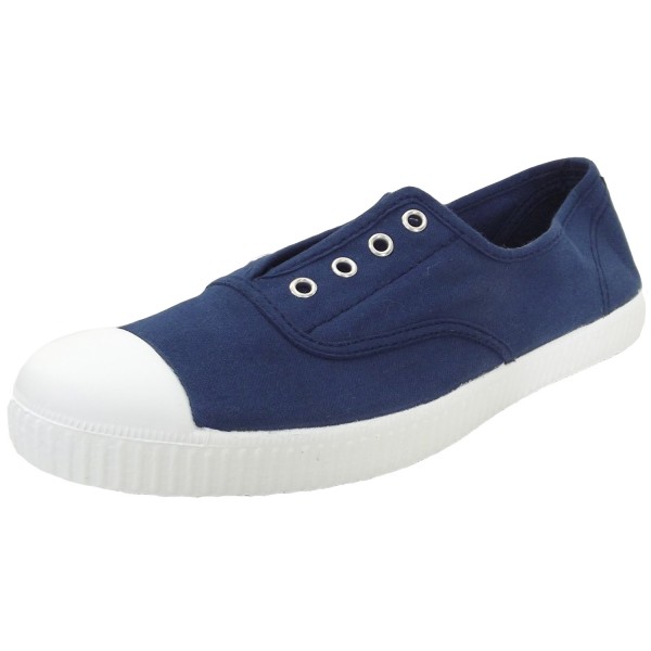 Natural World Grape Puntera Damen Baumwolle-Schlupfschuhe Dunkelblau (Azul Lava)